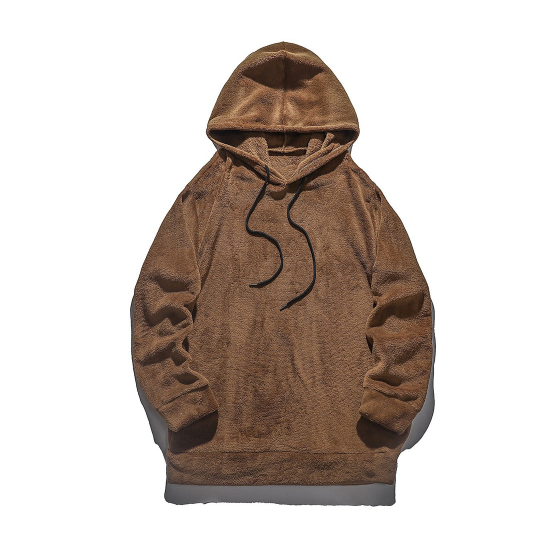 Herren kuschelweicher Kapuzenpullover Drune