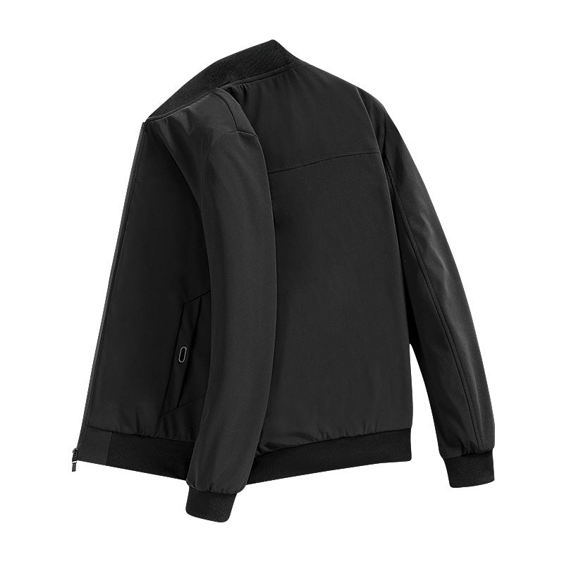 Herren sportliche Übergangsjacke mit elastischen Bündchen und innovativen Taschen Drune
