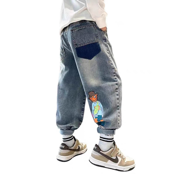 Herren lässige Baggy-Jeans mit einzigartigem Design Drune