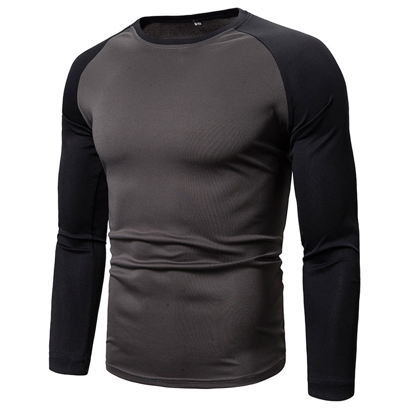 Herren Sportliches Langarm-T-Shirt mit atmungsaktivem Funktionsmaterial Drune