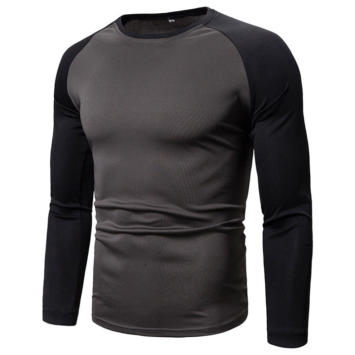 Herren Sportliches Langarm-T-Shirt mit atmungsaktivem Funktionsmaterial Drune