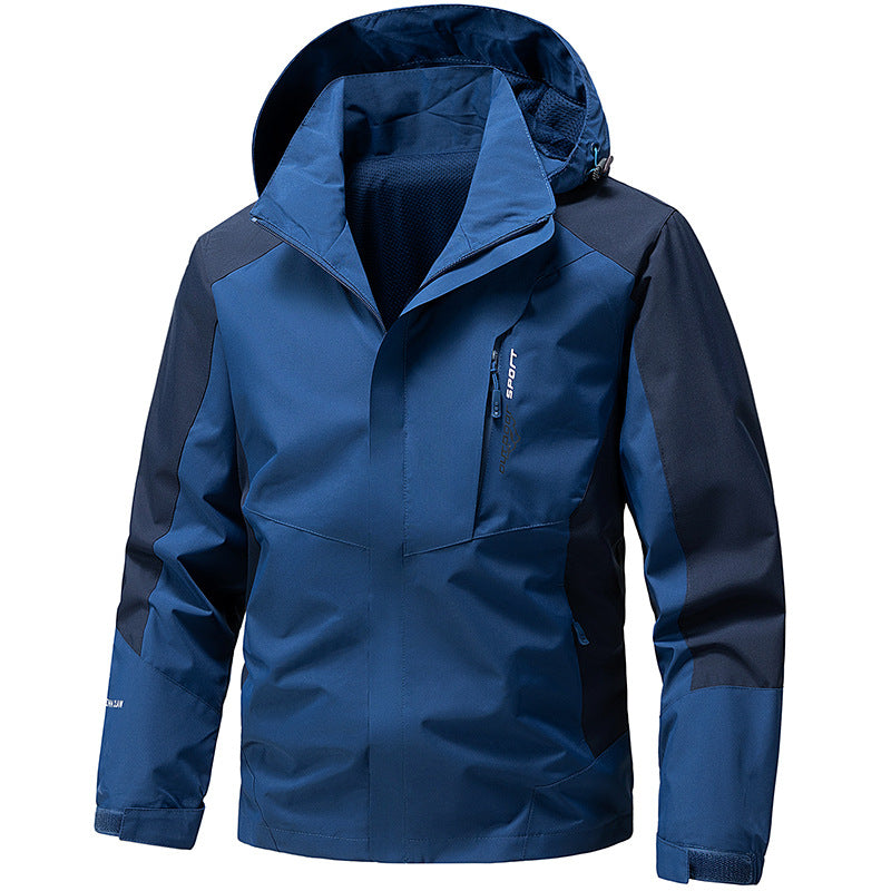 Herren wasserabweisende multifunktionale Outdoor-Jacke Drune
