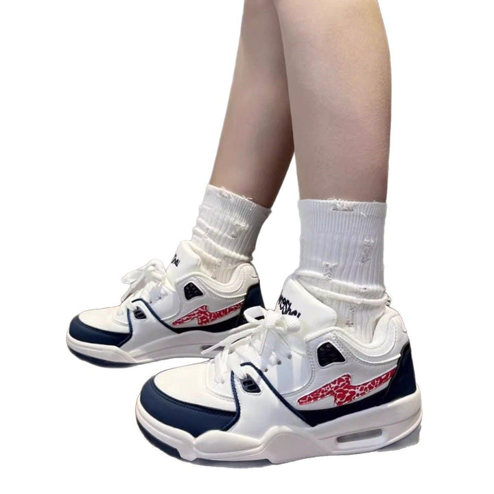 Damen Sportliche Sneakers mit atmungsaktivem Obermaterial und dämpfenden Eigenschaften Drune
