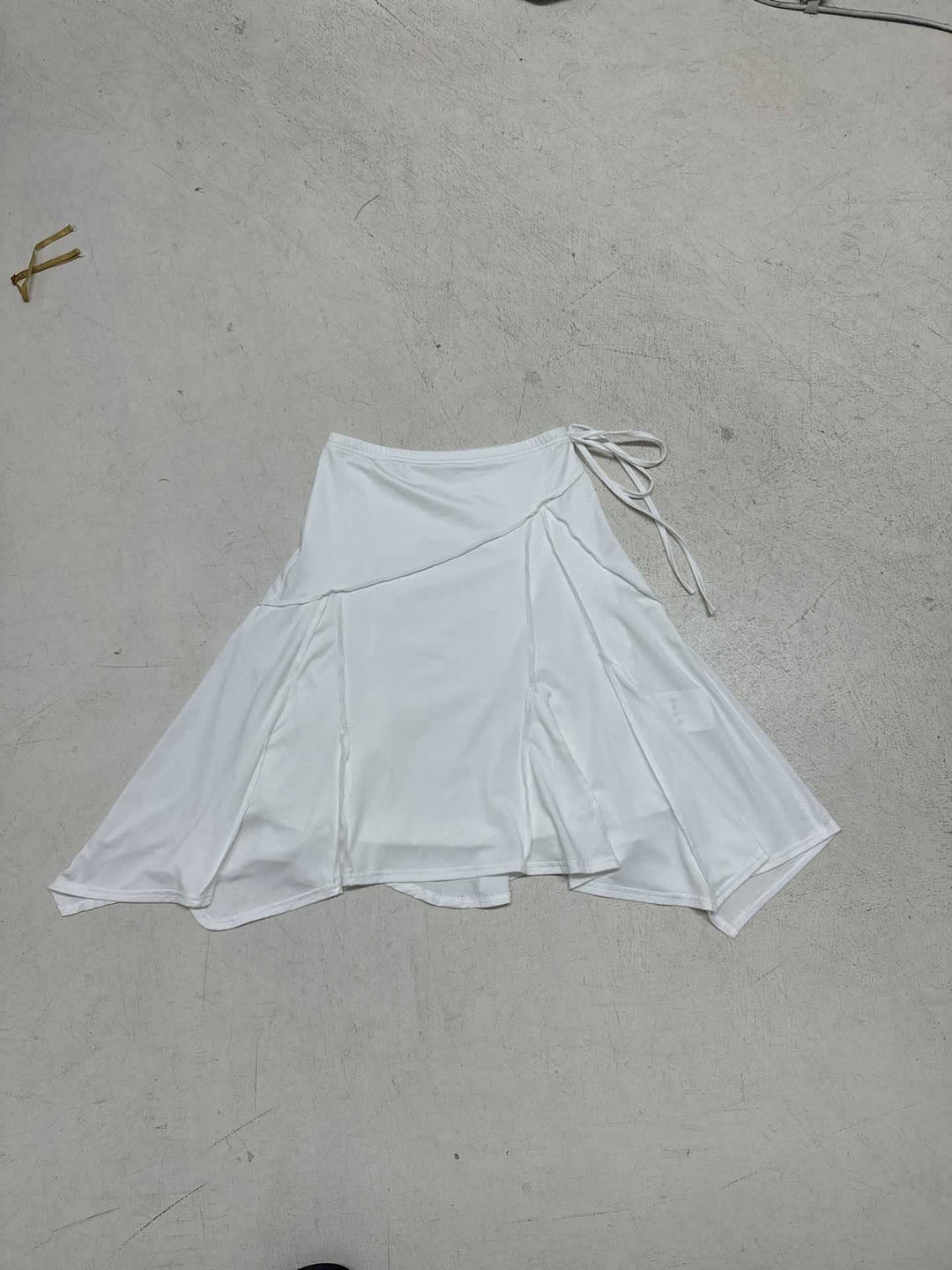 Damen sportlicher Wickelrock mit modischen Drapierungen Drune
