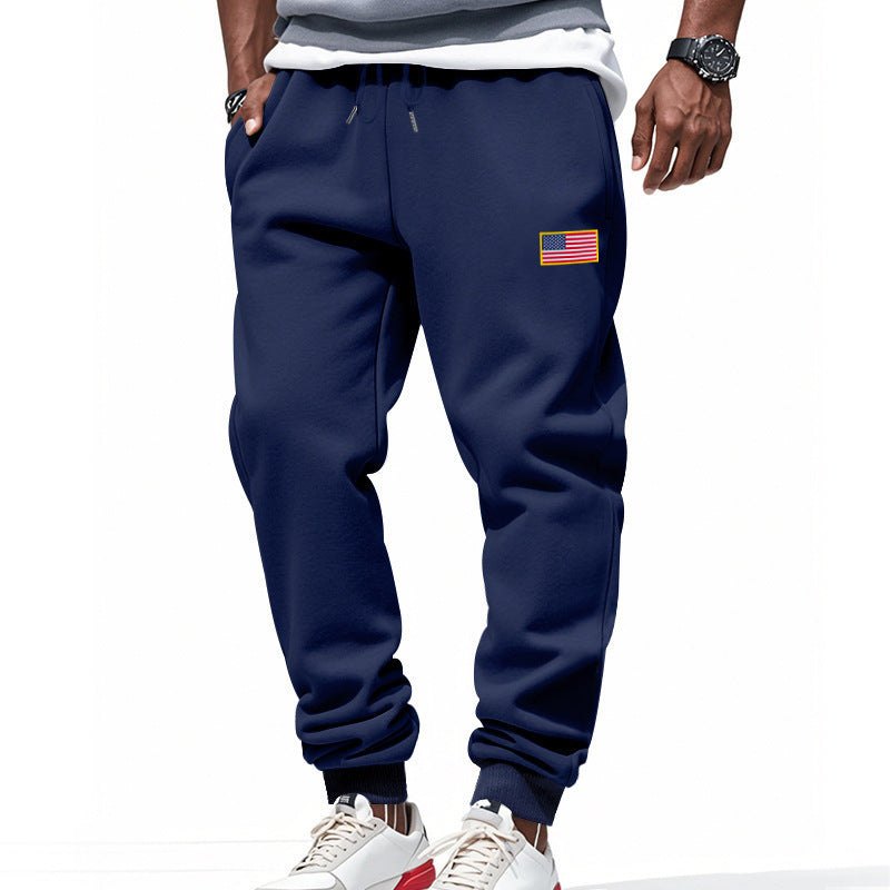 Herren lässige Sweatpants mit praktischen Taschen und elastischem Bund Drune