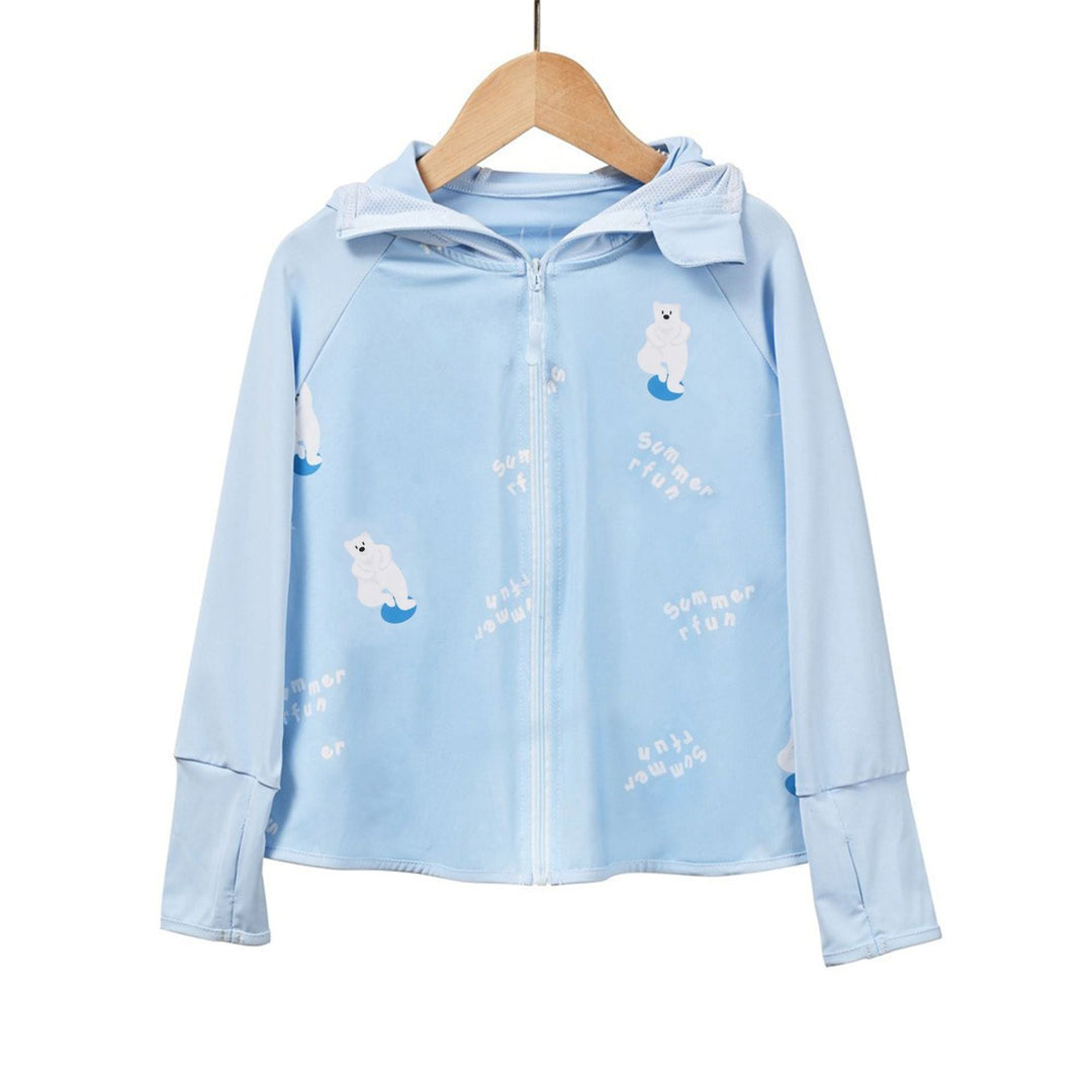 Damen Atmungsaktive Sportjacke mit UV-Schutz und Kapuze Drune