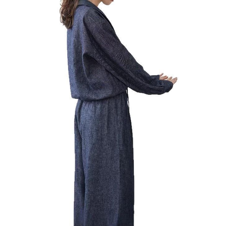Damen Modische Blazerjacke mit lässiger Silhouette Drune