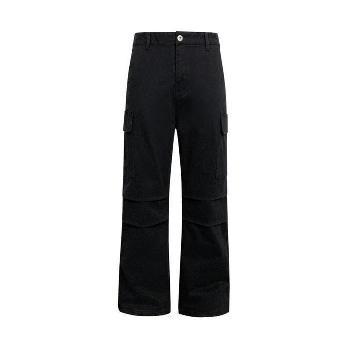 Damen Modische Cargo-Hose mit weitem Schnitt Drune