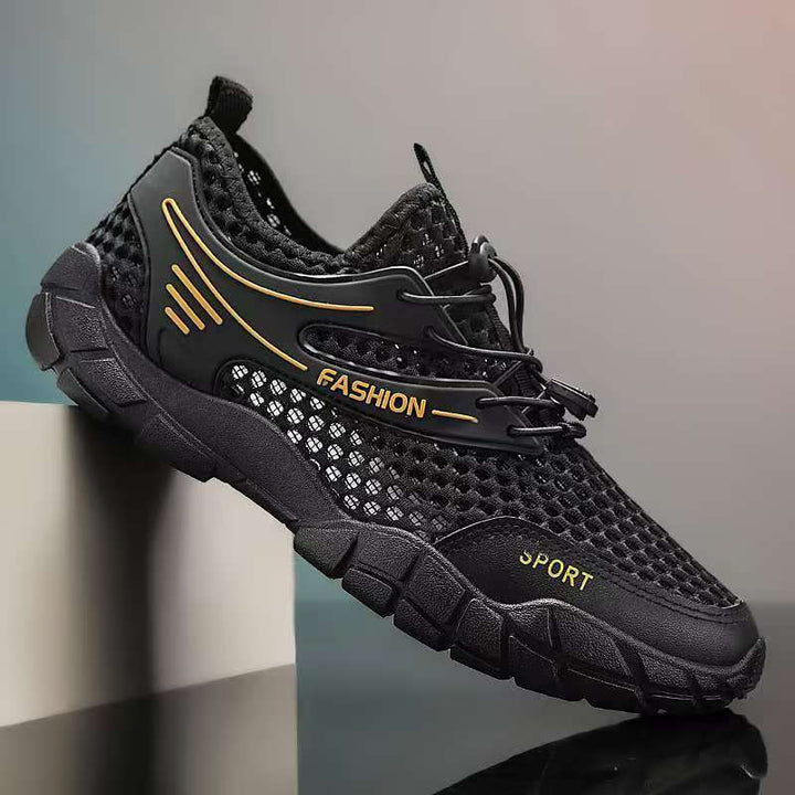 Damen Atmungsaktive Laufschuhe mit flexiblem Mesh-Obermaterial und rutschfester Sohle Drune