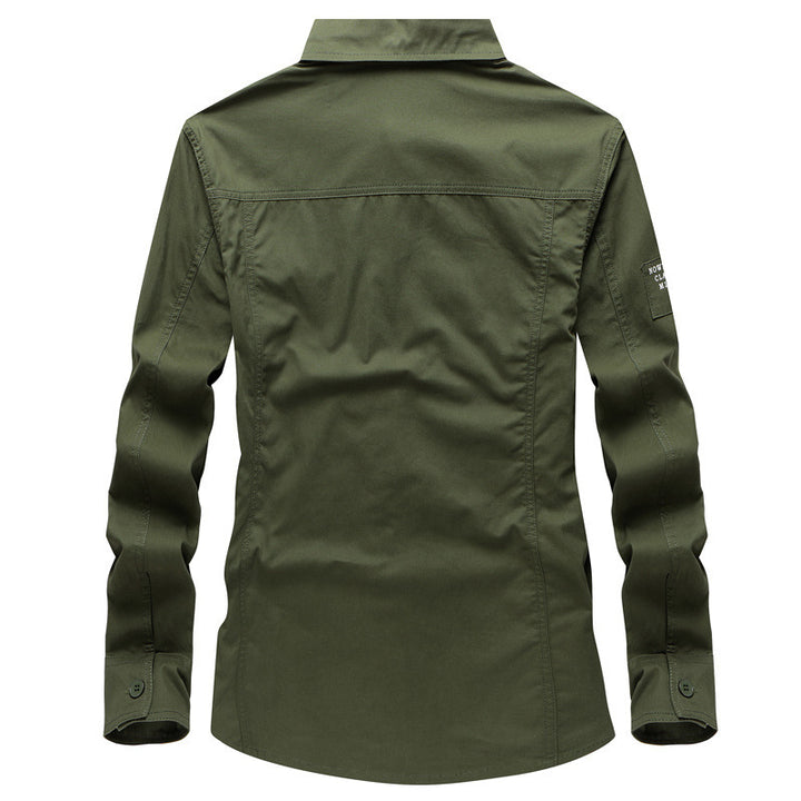 Herren Modische Utility-Hemdjacke Drune
