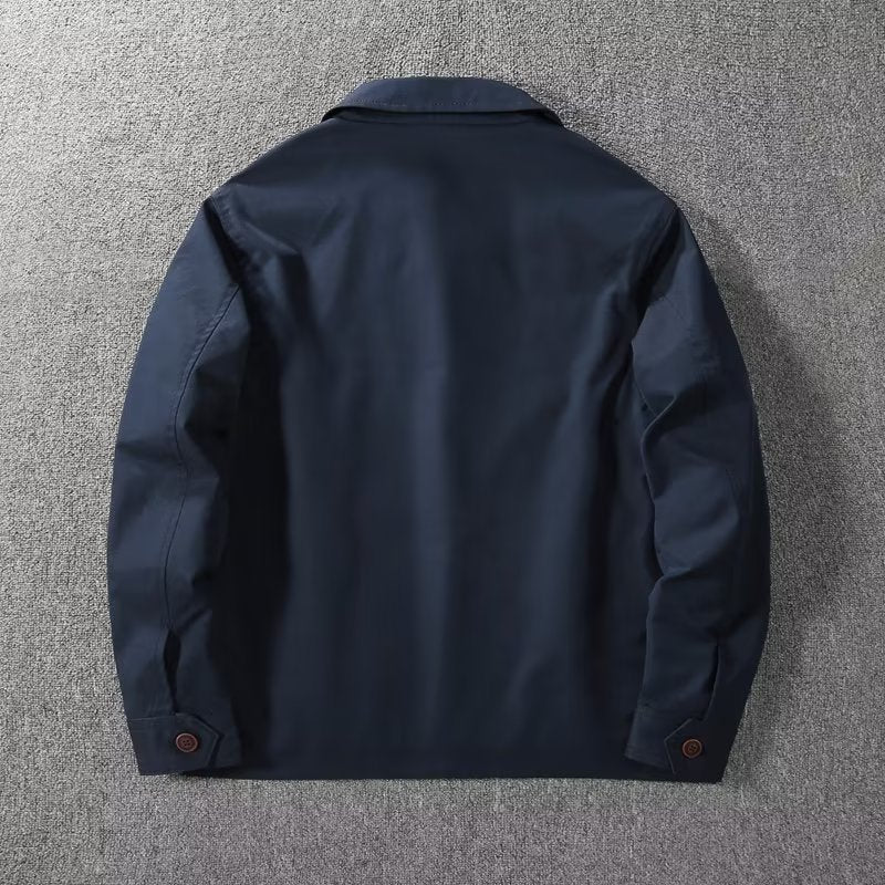 Herren Übergangsjacke mit Druckknöpfen Drune