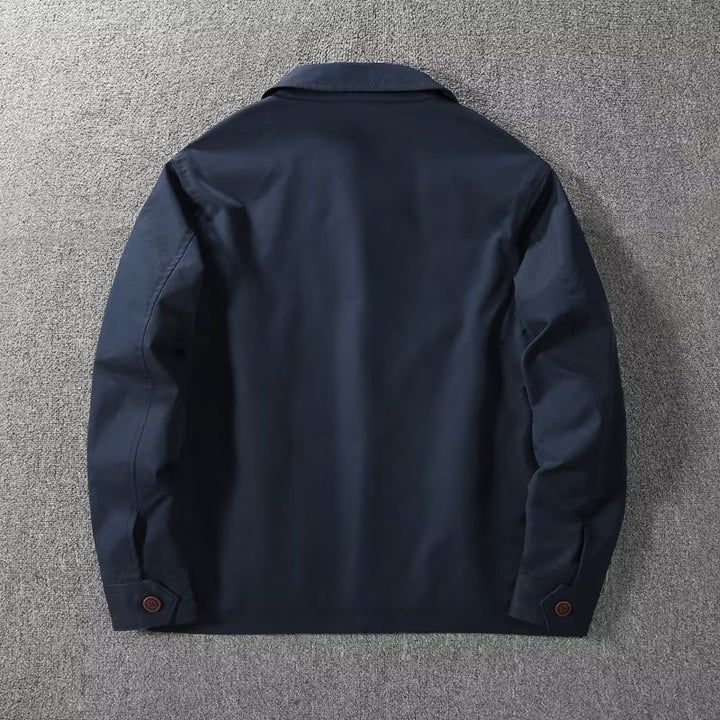 Herren Übergangsjacke mit Druckknöpfen Drune