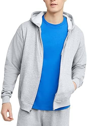 Herren sportlicher Reißverschluss-Hoodie mit seitlichen Taschen Drune