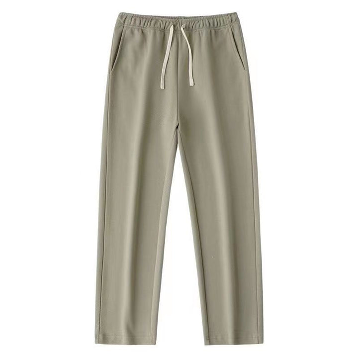 Herren Bequeme Freizeithose mit elastischem Bund und Seitentaschen Drune