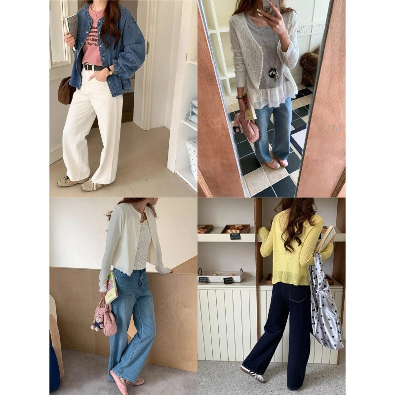 Damen Bequeme und modische Leinenhose Drune