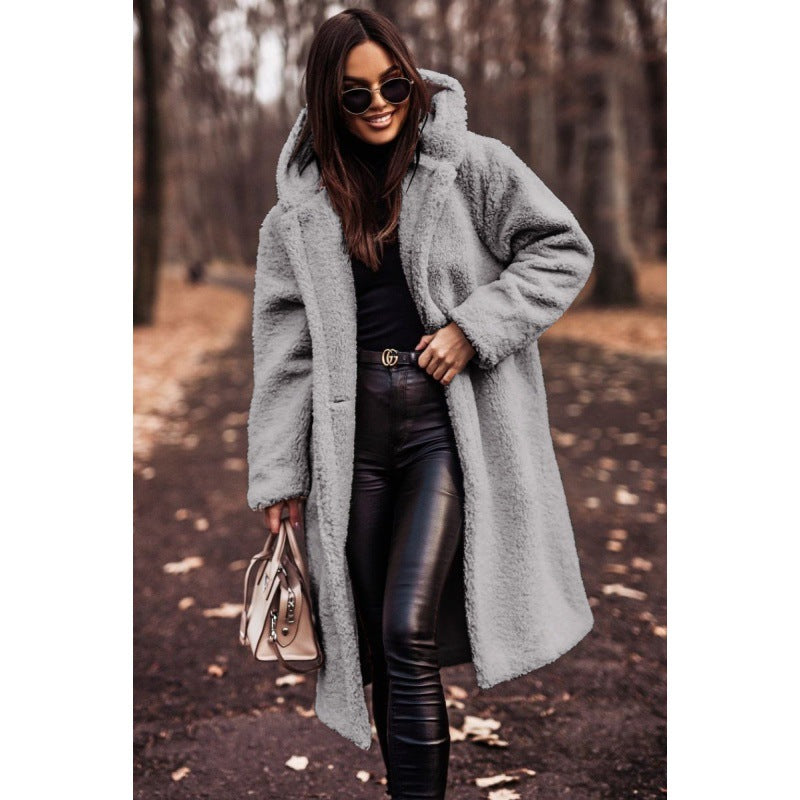 Damen Kuscheliger Oversized-Mantel Drune