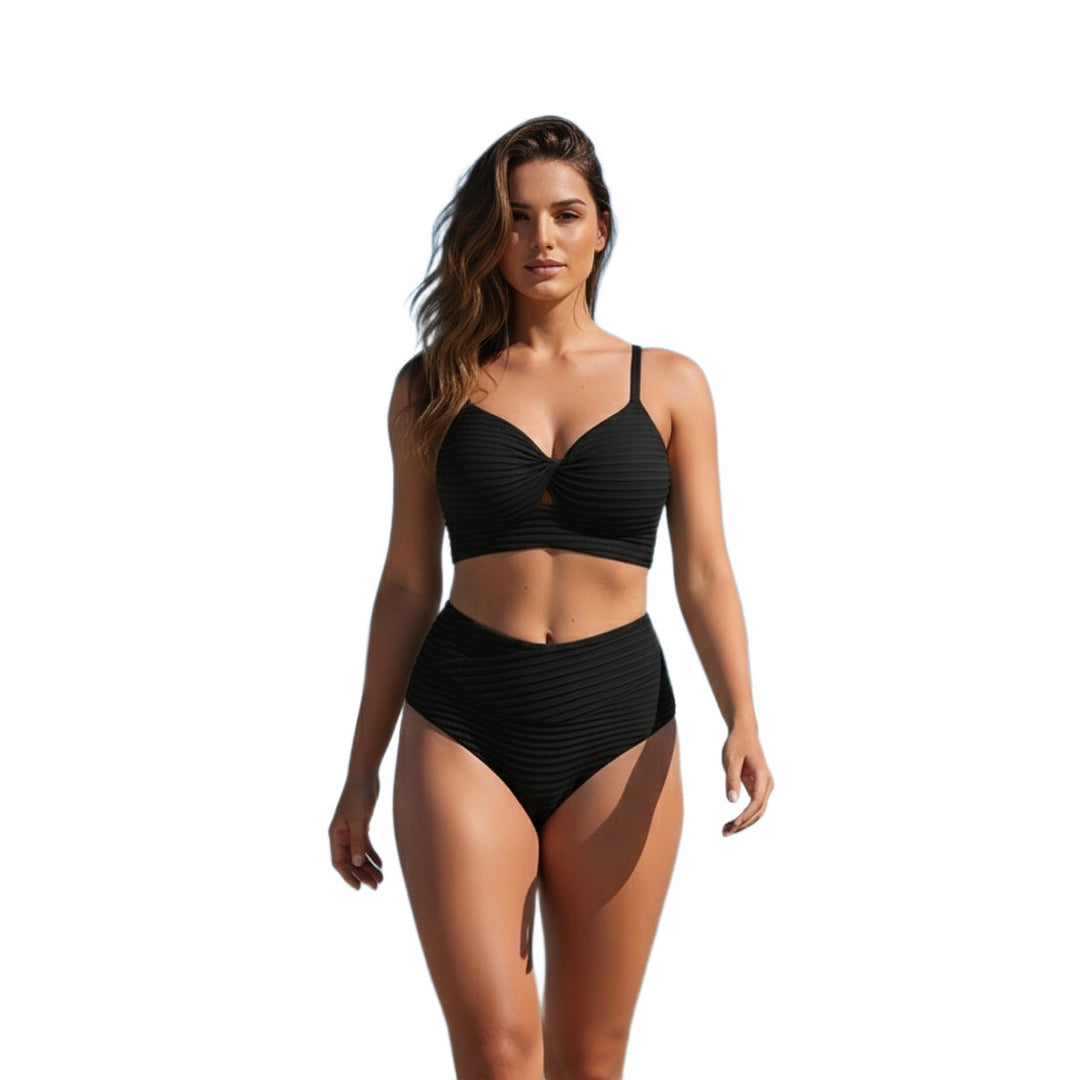 Damen Bequemer Push-Up Bikini Drune