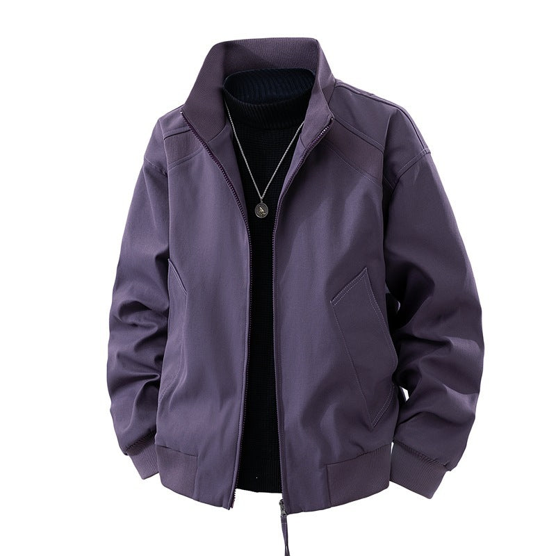 Herren Hochgeschlossene Freizeitjacke Drune