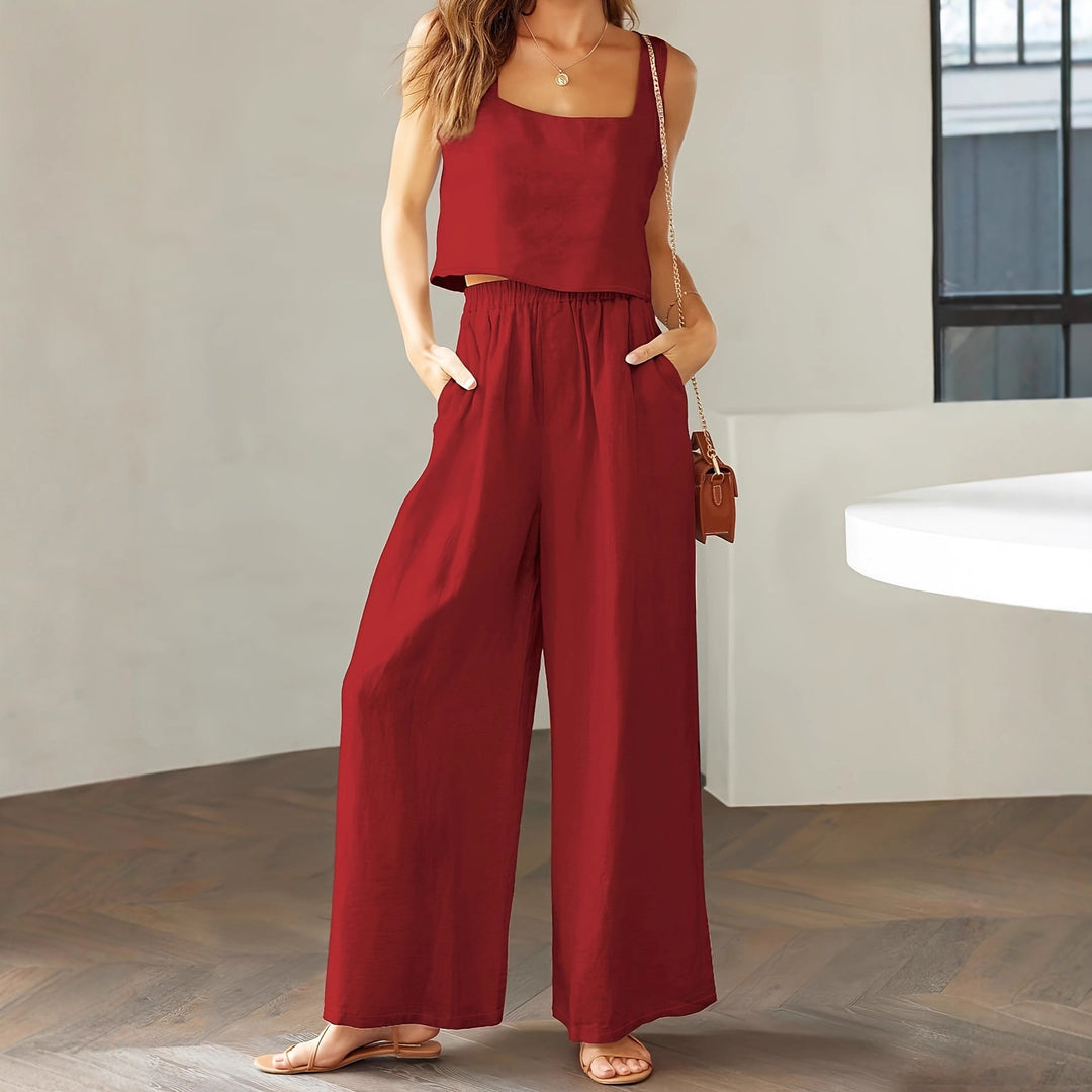 Damen Weitgeschnittene Jumpsuit Drune