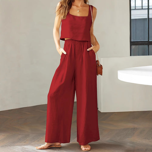 Damen Weitgeschnittene Jumpsuit Drune
