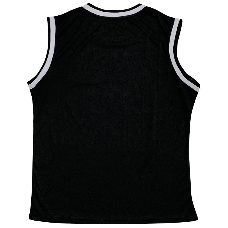 Herren sportliches Tanktop und Shorts-Set mit dekorativem Flaggenmotiv Drune