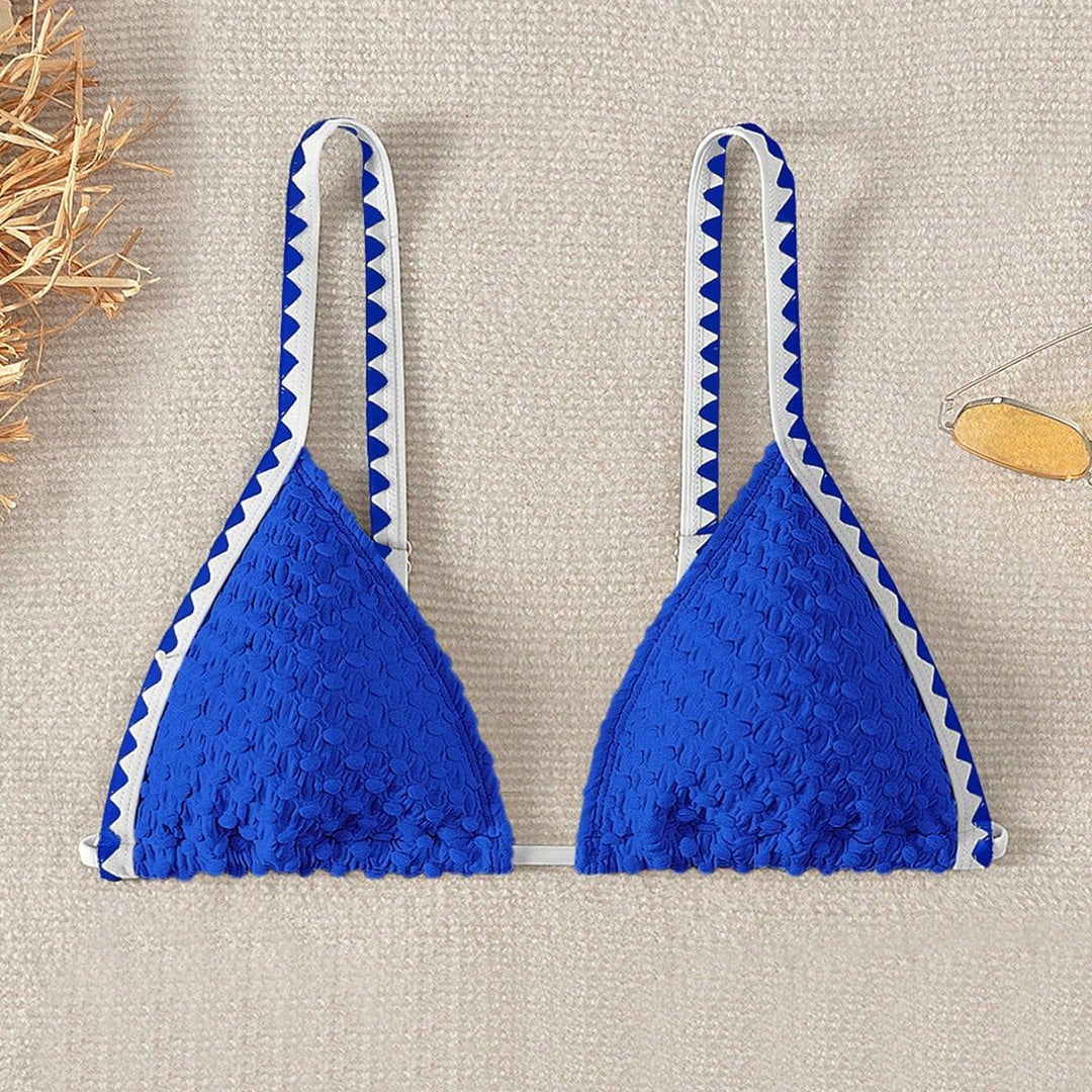 Damen Triangel-Bikini mit strukturiertem Material Drune