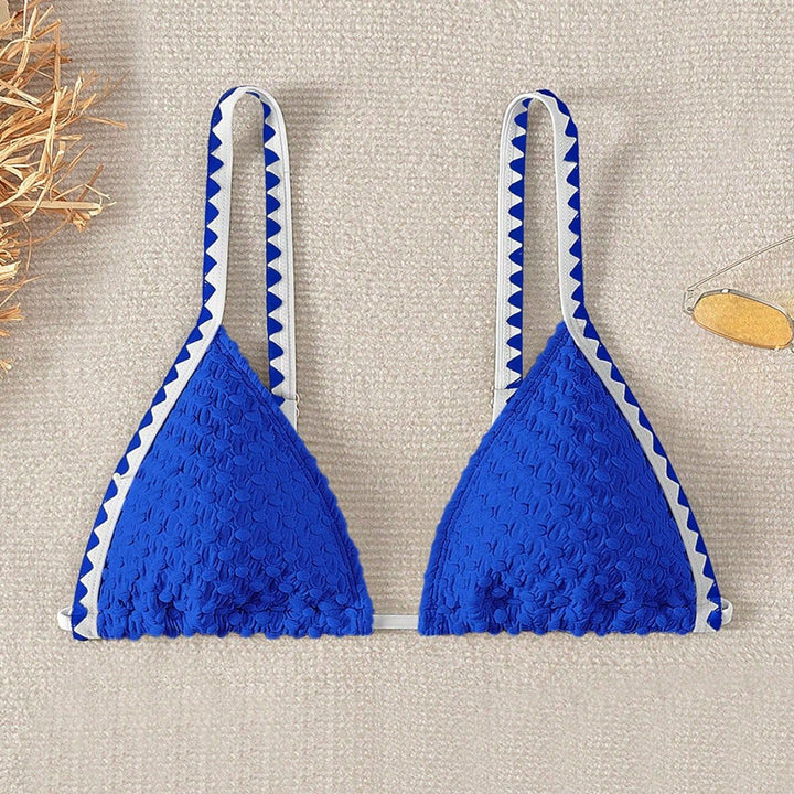 Damen Triangel-Bikini mit strukturiertem Material Drune