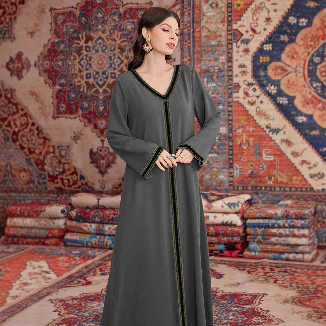 Damen Dekoratives Maxikleid Drune