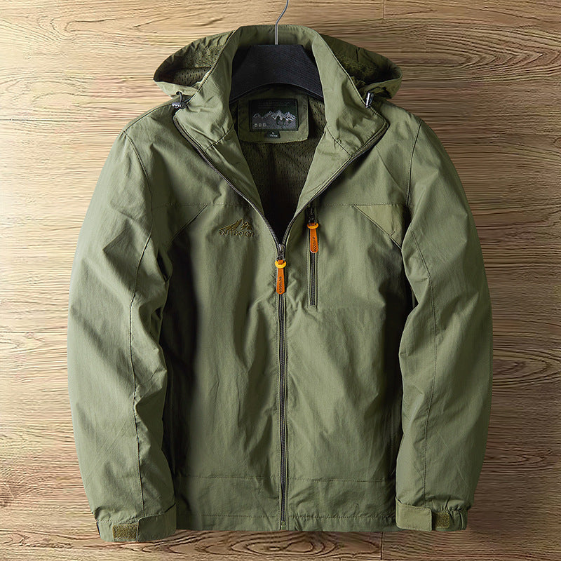 Herren Funktionsjacke mit Kapuze Drune 1787797311