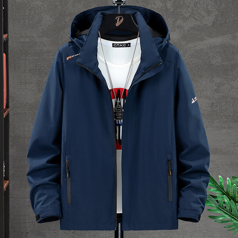 Herren Technische Waterproof Jacke Drune