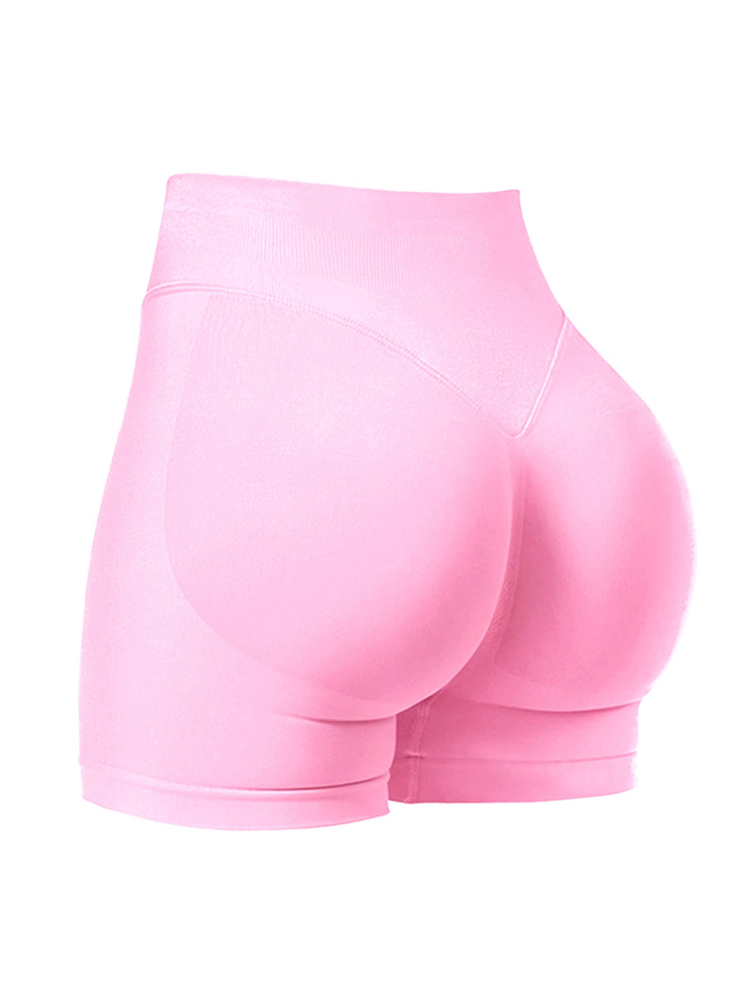 Damen Sport-Bikini-Oberteil mit hoch geschnittenen Shorts und nahtlosem Design Drune