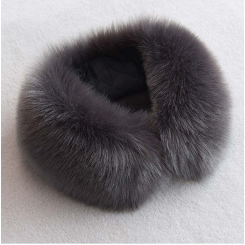 Damen Hochflor‑Loop‑Schal aus Kunstpelz mit weichem Futter Drune