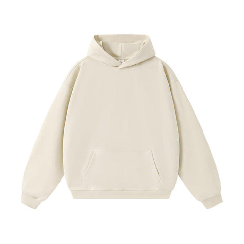 Unisex Oversize-Kapuzenpullover mit Kängurutasche und Raglanärmeln Drune