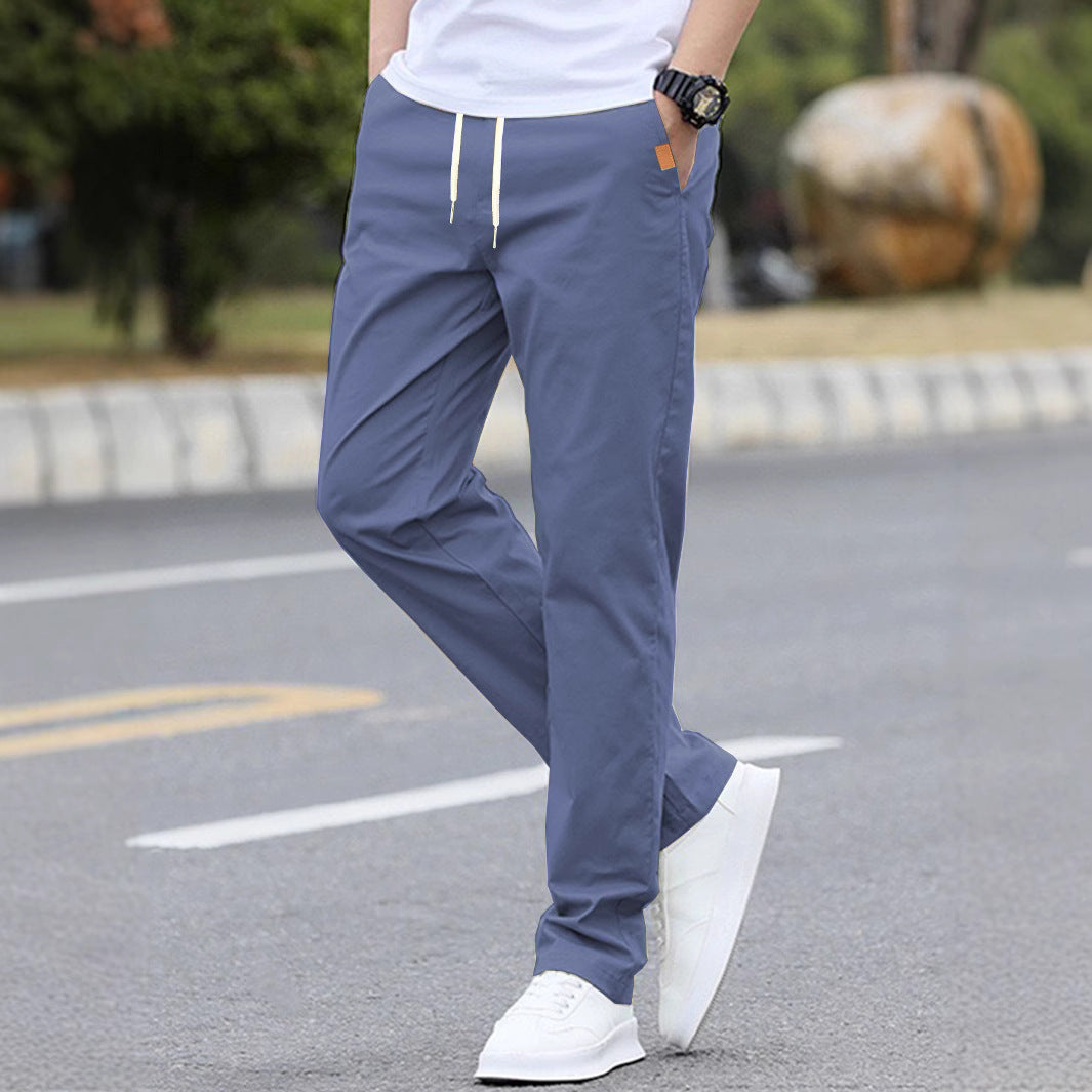 Herren Freizeit-Hose mit atmungsaktivem Material und elastischem Bund Drune