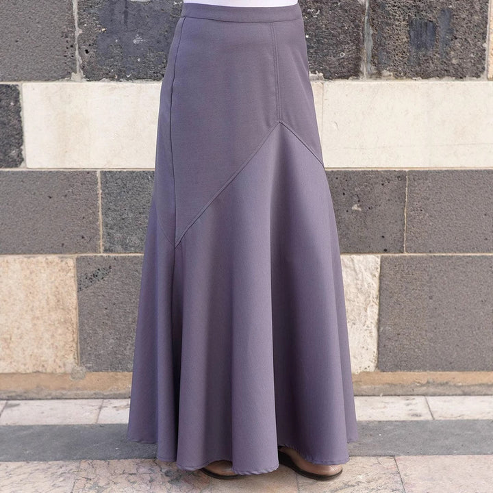 Damen Maxirock mit eleganter A-Linien-Silhouette Drune