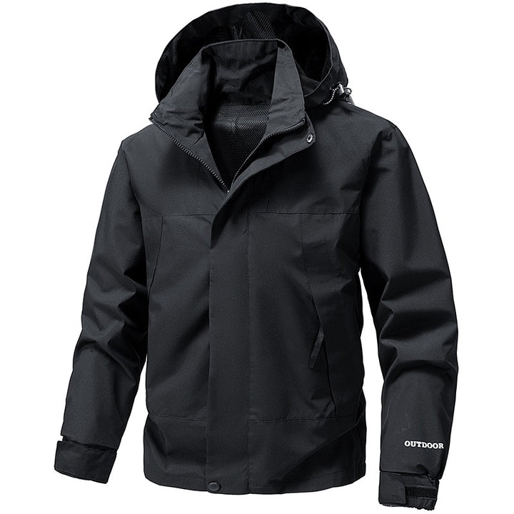 Herren Atmungsaktive Outdoor-Jacke Drune