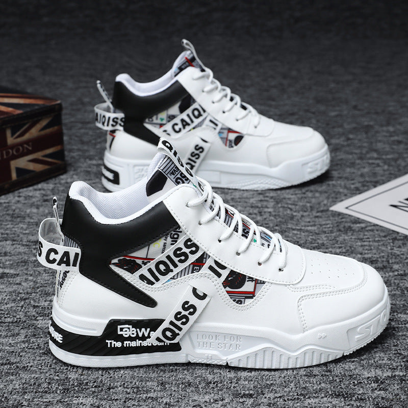 Herren Sportliche High-Top Sneaker mit modischem Design Drune