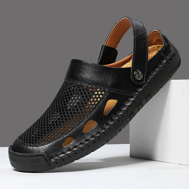 Herren Atmungsaktive Freizeitsandalen mit flexibler Sohle Drune