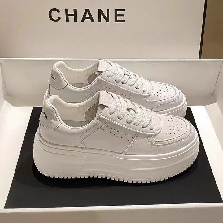 Damen Chunky Sneakers mit dämpfender Plattform und atmungsaktiver Oberflächenstruktur Drune