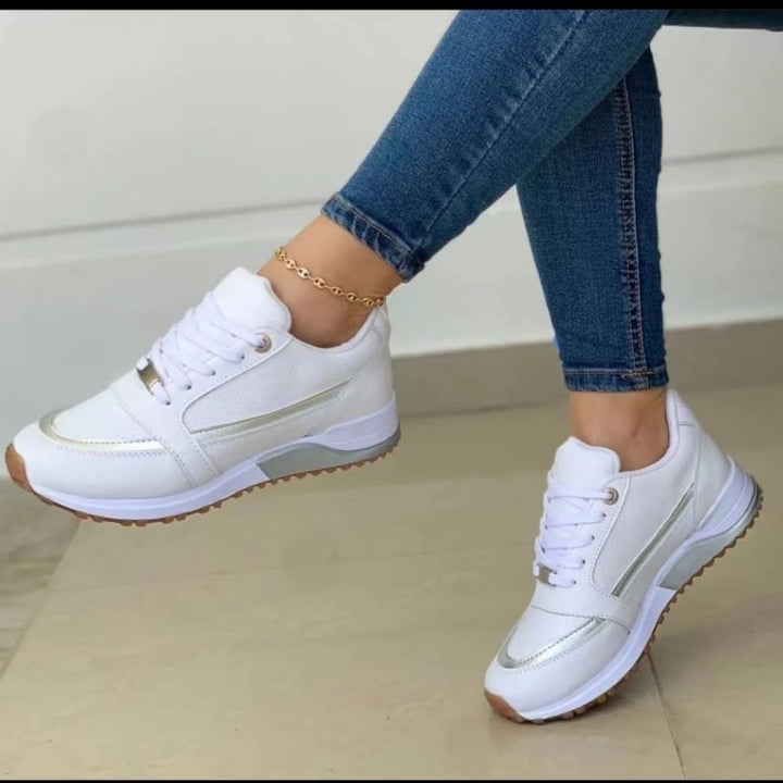 Damen Leichte und atmungsaktive Freizeitschuhe mit dämpfender Sohle Drune