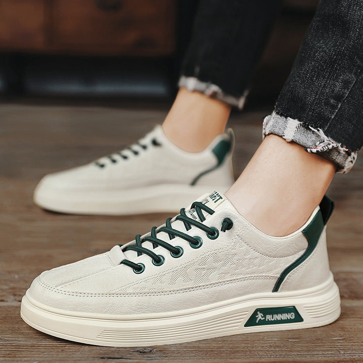 Herren Plateau-Low-Top Sneaker mit gepolstertem Komfortfußbett Drune