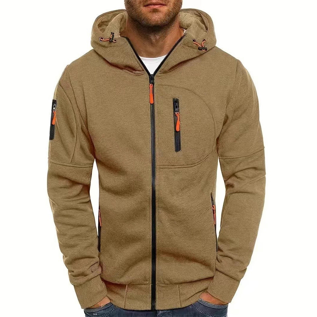 Herren Sportliche Kapuzenjacke mit praktischen Taschen Drune