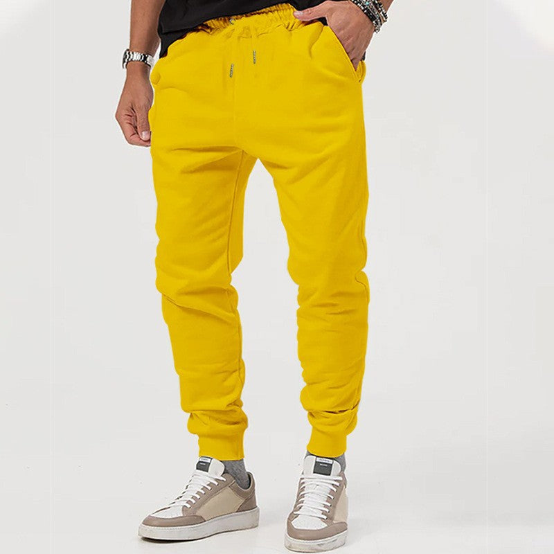Herren bequeme Sweatpants mit elastischem Bund und seitlichen Eingrifftaschen Drune