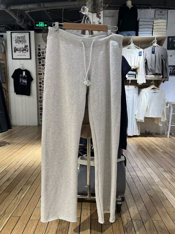 Damen bequeme Lounge-Hose mit verstellbarem Bund Drune