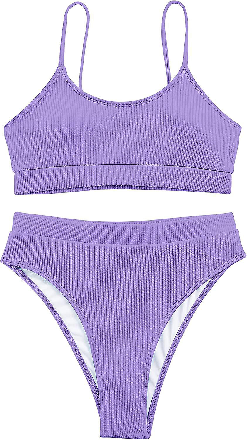 Damen Hochtaillierter Bikini mit sportlichem Schnitt Drune