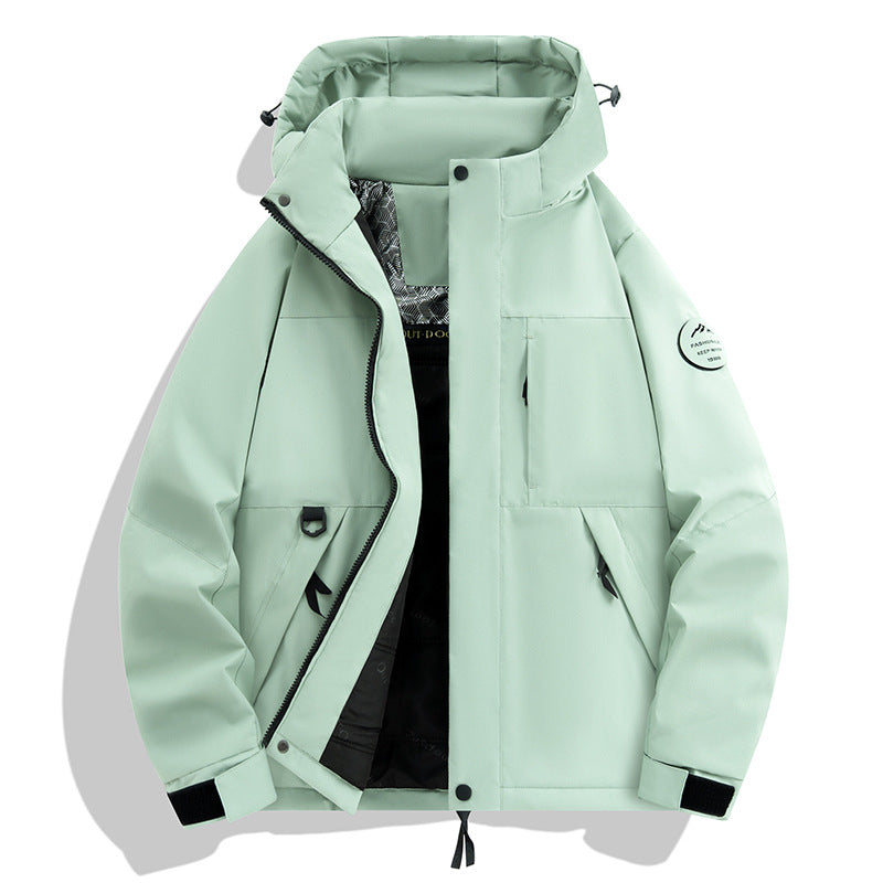Herren Wasserdichte und atmungsaktive Softshell-Outdoorjacke Drune