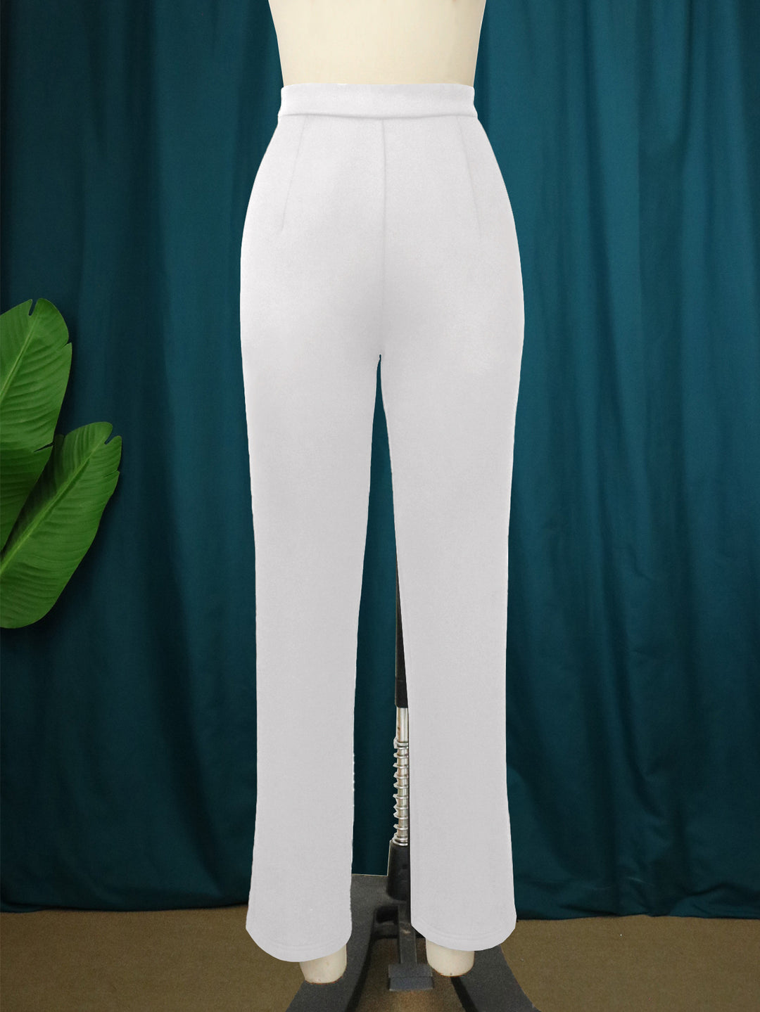 Damen elegante und bequeme hochtaillierte Hose Drune