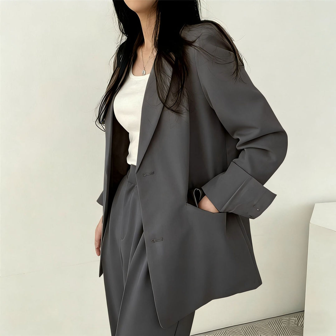 Damen Elegante Weite Hose Drune