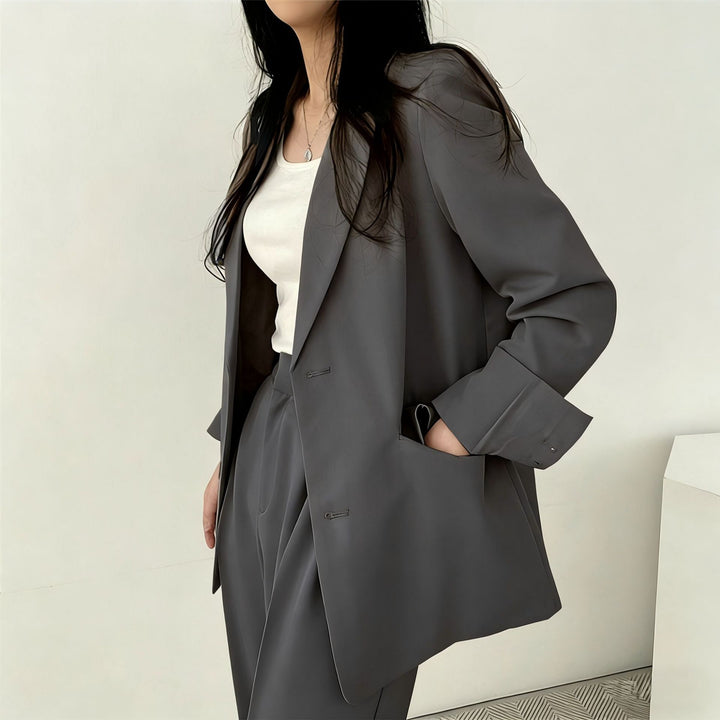 Damen Elegante Weite Hose Drune