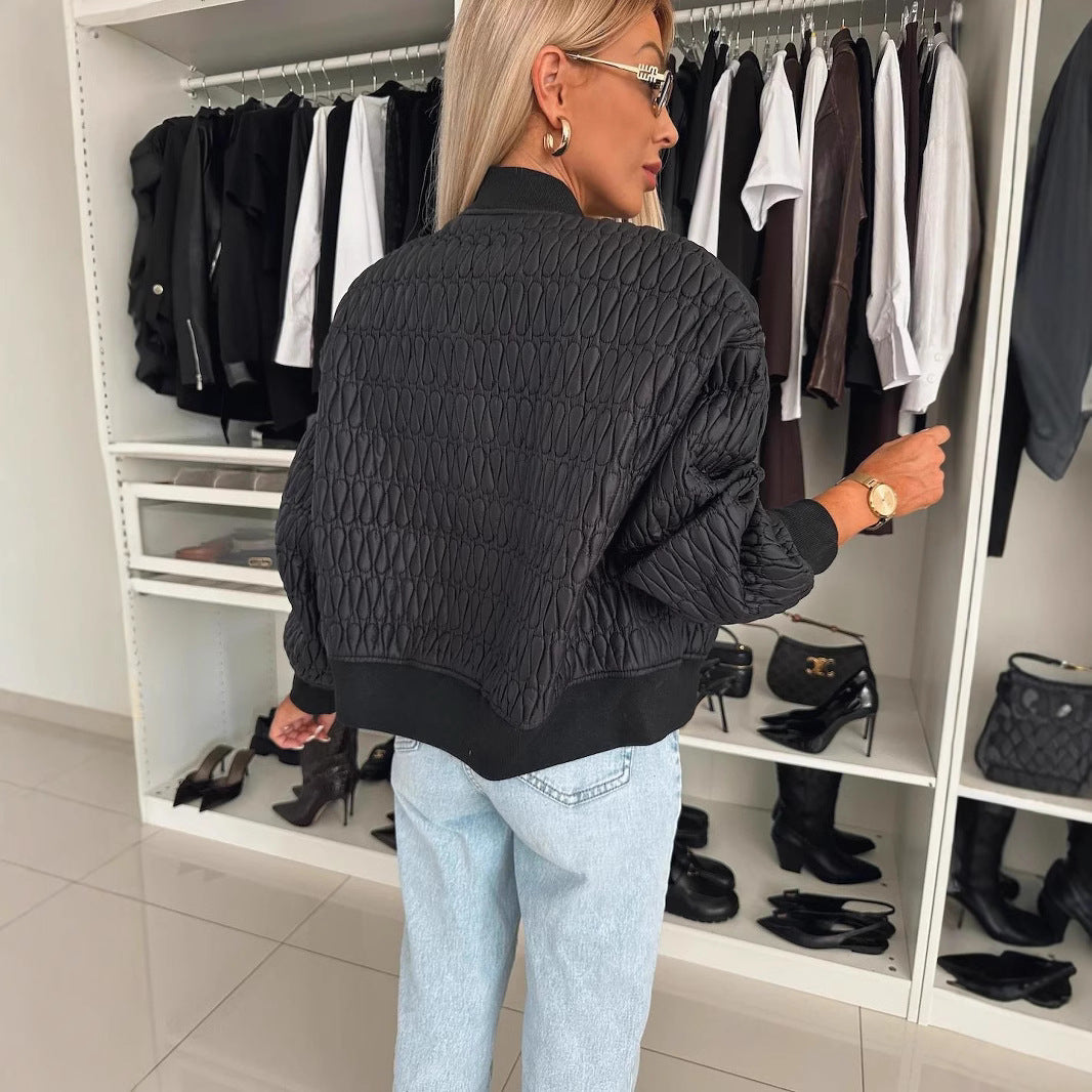Damen Steppjacke mit komfortabler Passform und elastischen Bündchen Drune